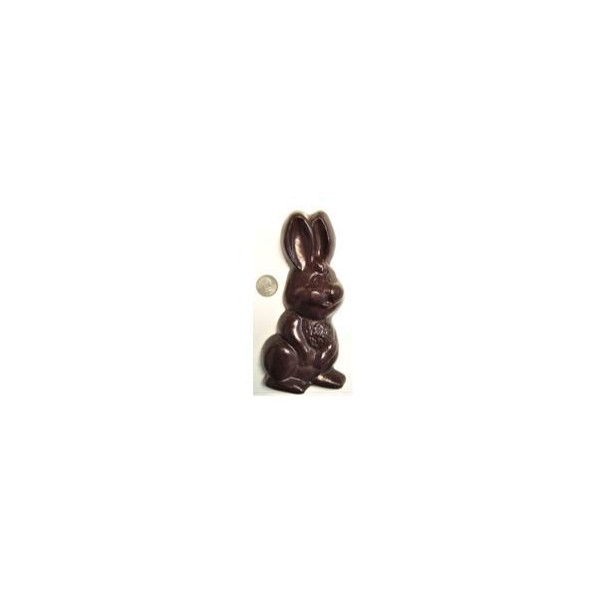Giant Floppy Ears SUGAR FREE Solid Chocolate Easter Bunny, 11 oz, 8 inches (MILK CHOCOLATE)