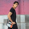 Clear Crossbody Messenger Shoulder Bag Stadium Approved Suitable for Work,