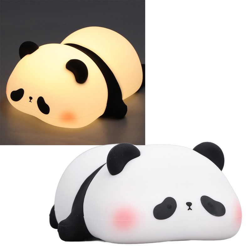 Night Light for Kids 3 Level Dimmable Bedside Lamp Rechargeable