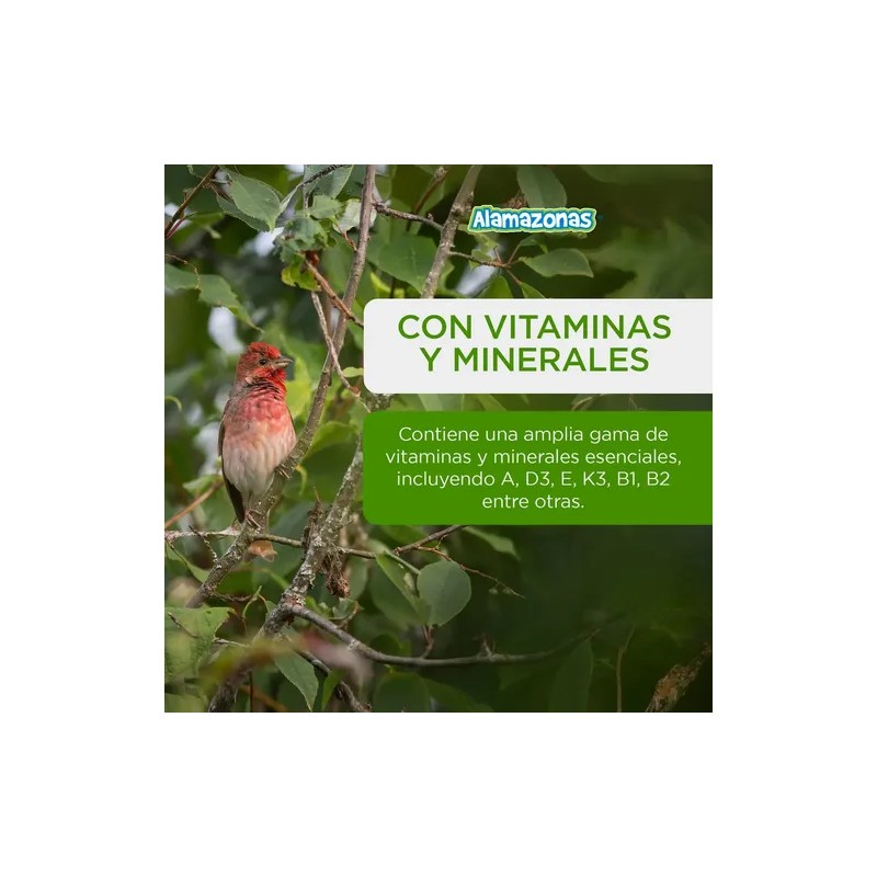 Pasta de Cría Factor Rojo 1kg Alamazonas Breeding Paste with