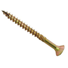 Spectre Advanced Multi-purpose Woodscrews | 5.0 x 70mm | Zinc Yellow Passivated | Box 100