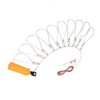 Live Fish Lock with Foam Float Stick Steel Wire Fishing