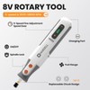 HARDELL 8V Cordless Multifunction Rotary Tool, Rotary Tool with 5