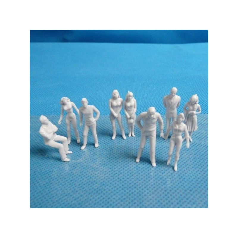 大容量 !! ジオラマ 模型 人 ミニフィギュア× 100体セット 【1:100】 プラモデル ジオラマ作成