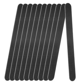 HARFINGTON 12pcs Nail File, 100/180 Grit Fingernail File for Natural Nails, Professional Double-Sided Thin Nail File Manicure Tool for Nail Smoothing Shaping, Black