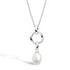 Kit Heath Revival Pearl Link Drop Necklace – Sterling Silver