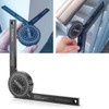 STAHLWERK Protractor 360° Aluminium Mitre Protractor | Angle Measuring Device