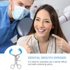 Healifty Tooth Mouth Opener, Stainless Steel Mouth Separator, Cheek Roller,