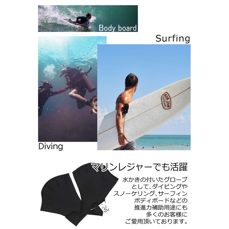 Cat Hand Paddle Gloves (Black, S)