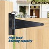 BOODVON Heavy Duty T Hinge Tee Hinge T Strap Hinge