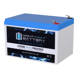 Mighty Max Battery 12V 12Ah Lithium Battery for Peg Perego Gator Polaris Gaucho Hummer