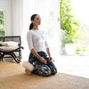 Meditation Bench Luxury Genuine Sheepskin Seat Cover Meditate Deeper &