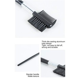 4 PCS Eyebrow Brush and Comb,Makeup Eyelash Comb,Portable Spoolie Brushes for Eyelashes Extension