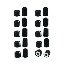 10 Pairs Two Way Radio Volume Knob & Channel Selector Knob Button Cap Kit for XPR7350 XPR7550 XPR7580 XPR7550E XPR7380E XPR7580E XIR P8600 XIR P8608 Walkie Talkie Knobs Replacement Accessories