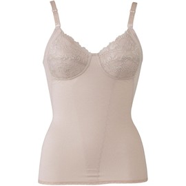 Wing/Wacoal NA3532 BR C70M Body Shaper, Soft to Wear, Moderate Tummy Pressure, Natural Bust Silhouette, BR