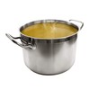 Update International 16 Qt Stainless Steel Stock Pot w/Cover, silver,