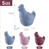 2025 Upgrade Hen-Shaped Egg Yolk Separator - One-Squeeze Silicone Design,No