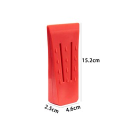 YFFSFDC Forestry Cutting Wedge Wedge for Cutting Wood Wood Cutting Wedge Chainsaw Accessory Set of 3 (Red)