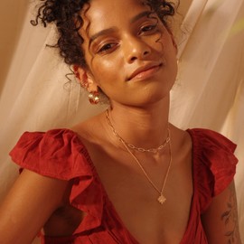 Fettero 14K Gold Plated Cross Necklace, Double Cross Faith Pendant Dainty Chain Simple Tiny Zircon Jewelry Gift for Women