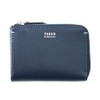 TKW-1090123-041 Con [Takeokikuchi] Yoke L-Shaped Zipper Coin Purse, navy