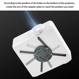 Perfectisan Multi-Holes Adapter Plate, Aluminum Alloy Material