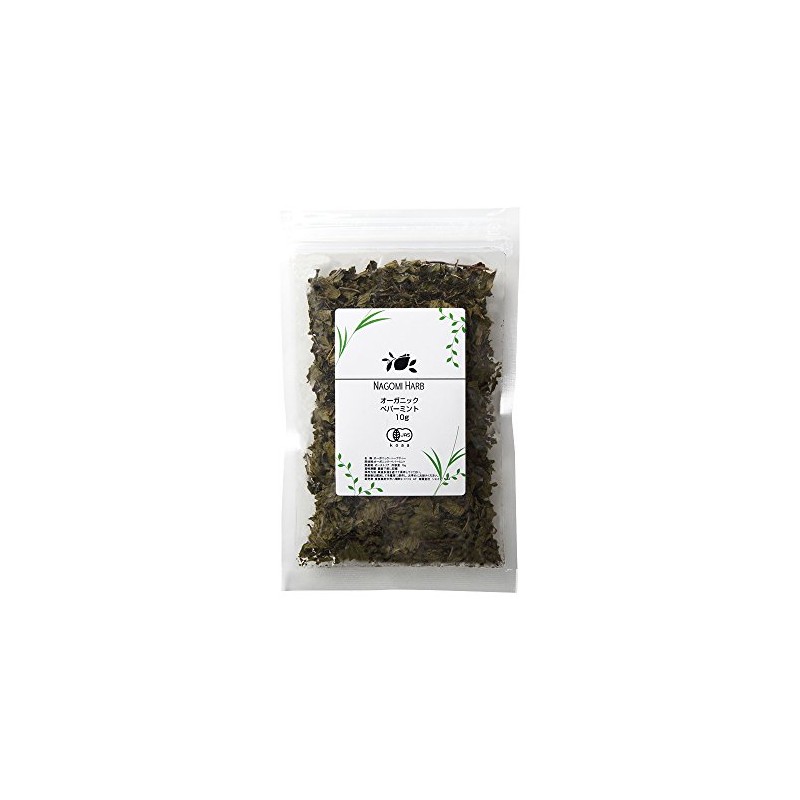 Natural Shop Nagomi Peppermint Herbal Tea, Organic, 0.4 oz (10