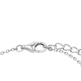 Prinzessin Lillifee 2037949 Children's Bracelet 925 Sterling Silver with Synthetic Zirconia 12 + 3 cm Silver Butterfly Comes in Jewellery Gift Box, Sterling Silver, Cubic Zirconia