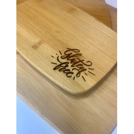 5.5" x 8" Gluten Free Board, Bamboo Cutting Board, Custom Cutting Board, Engraved Cutting Board, Gluten Free Kitchen, Gluten Free Cooking, Gift Idea