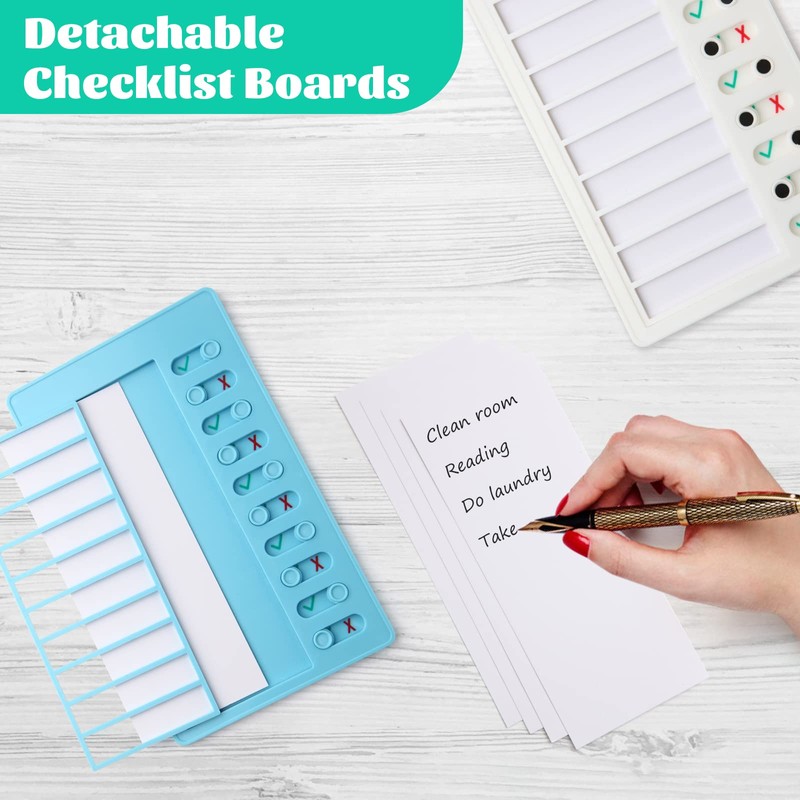 Aleric 2 Pieces Chore Chart for Kids to do List