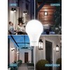 Ecoiot GU24 Dusk to Dawn Outdoor Light Bulbs,Light Sensor A19