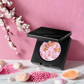 DE'LANCI Duochrome Pressed Eyeshadow, Dazzling Colors Multi-Dimensional Glitter Eyeshadow, Multi-Reflective Finishes Metallic Shade, Easy to Wear Gorgeous Chameleon Eye Shadow, Cruelty Free, 22