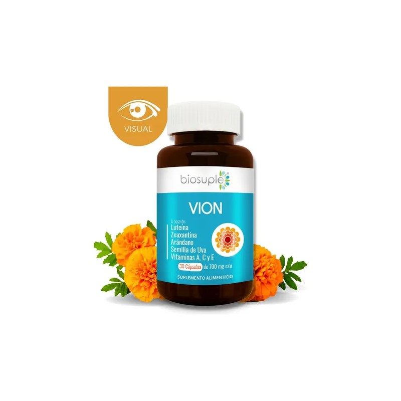 Luteíana Con Zeaxantina Biosuple Visión 30 Capsulas 700mg Cu