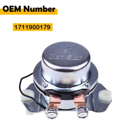 ELSOON 1711900179 12V Positive Battery Relay Compatible with Takeuchi TB230 TB235-2 TB240 TB250-2 TB260 TL10 TL12 TL230