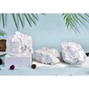 Natural White Howlite Crystal Wand Irregular Quartz Column 0.8-1.5 Lbs