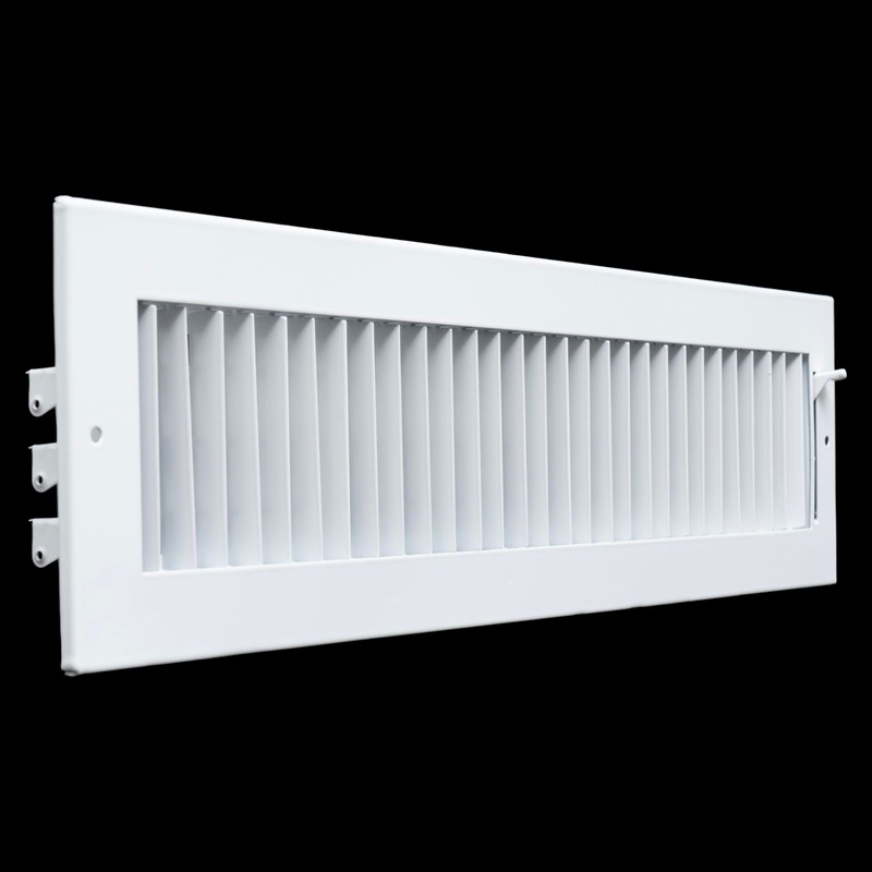Fits 20x4 Duct Opening Steel Adjustable Air Supply Grille by
