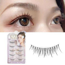 CLEAREYELASH Natural False Eyelashes 3D 3D Matsueku 5 Pairs (D03)