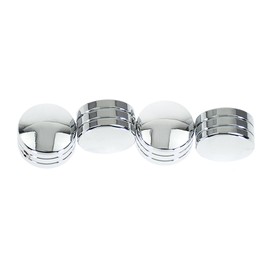 HDBUBALUS Motorcycle Head Bolt Covers Fit for Harley Twin Cam Dyna Big Twin Evolution 1340 Sportster XL 1999-2017 Chrome 4PCS