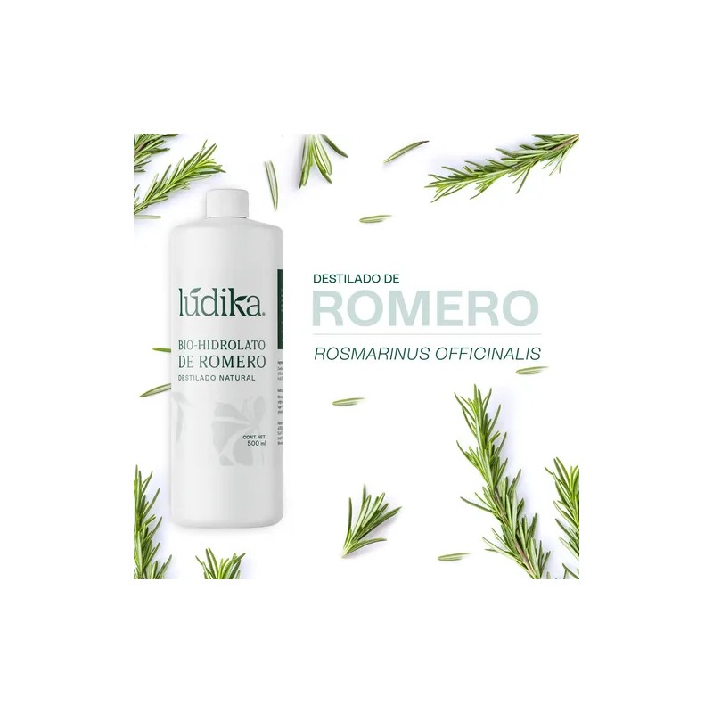 Hidrolato Romero Hebbe 500ml Tónico Piel Grasa y Cabello Débil