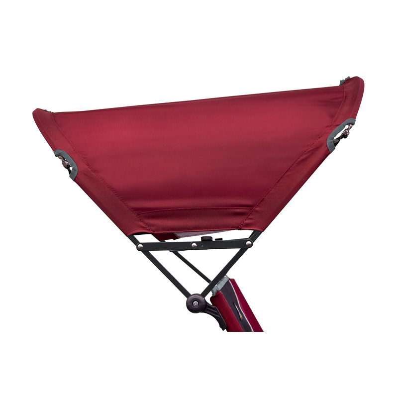 GCI Outdoor Sunshade Comfort Pro Chair, Cinnamon Red