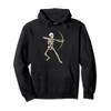 Skeleton Archer Archery Bow and Arrow Pullover Hoodie