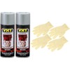 Sherwin-Williams Company VHT Argent Silver Wheel Paint (11 oz) Bundle