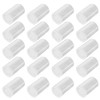 35mm Caliber Plastic Film Canisters-20pc (Clear)