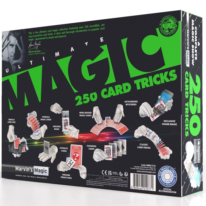 Marvin's Magic - Ultimate 250 Card Tricks Set - Children