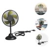 Alipis Mini Portable Car Fan Versatile Cooling for Cars and