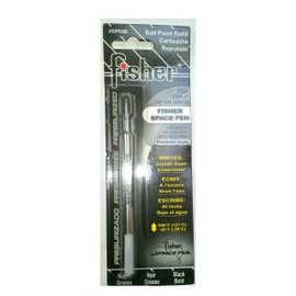 Fisher SPR4B Space Pen Refill Black Bold (Virgin Vintage Product in Original Retail Packaging)