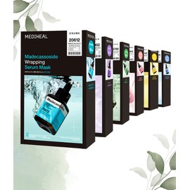 Mediheal Olive Young Mediheal Wrapping Serum Mask 10 sheets, 6 types / 올리브영 메디힐 랩핑 세럼 마스크 10매 6종