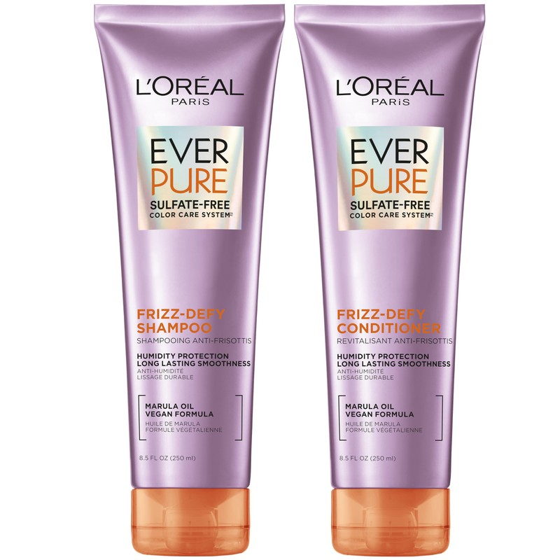 LOreal Paris - Kit de champú y acondicionador EverPure Frizz