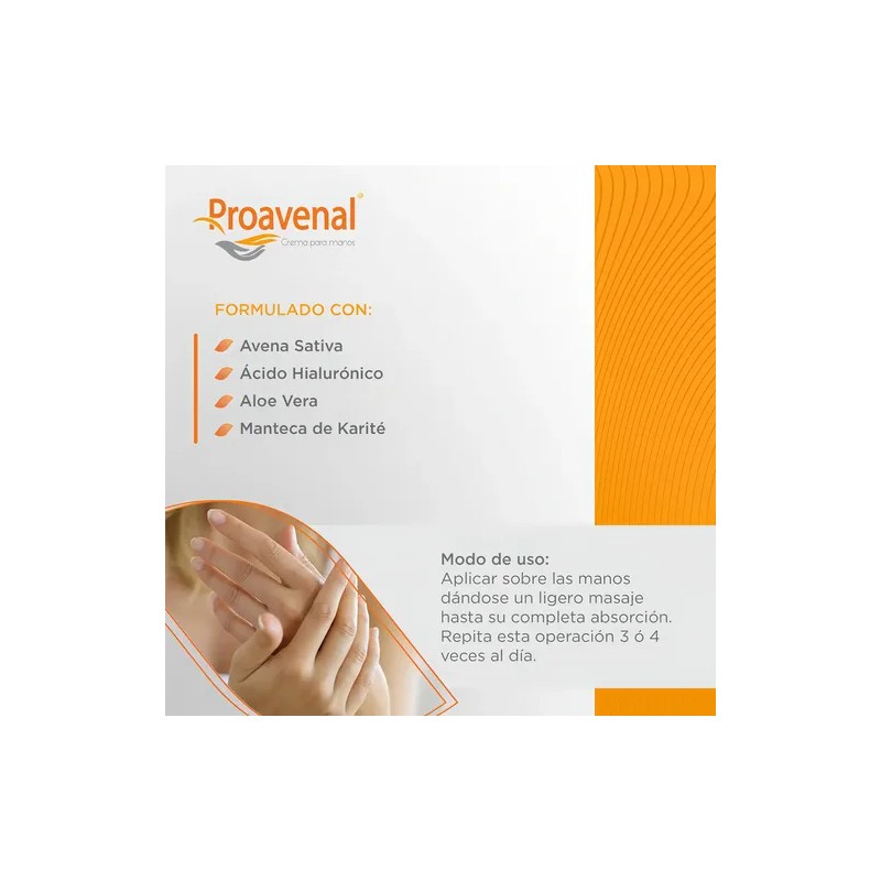 Panalab Proavenal Crema De Manos Hand Cream Intensive Hydration 70g