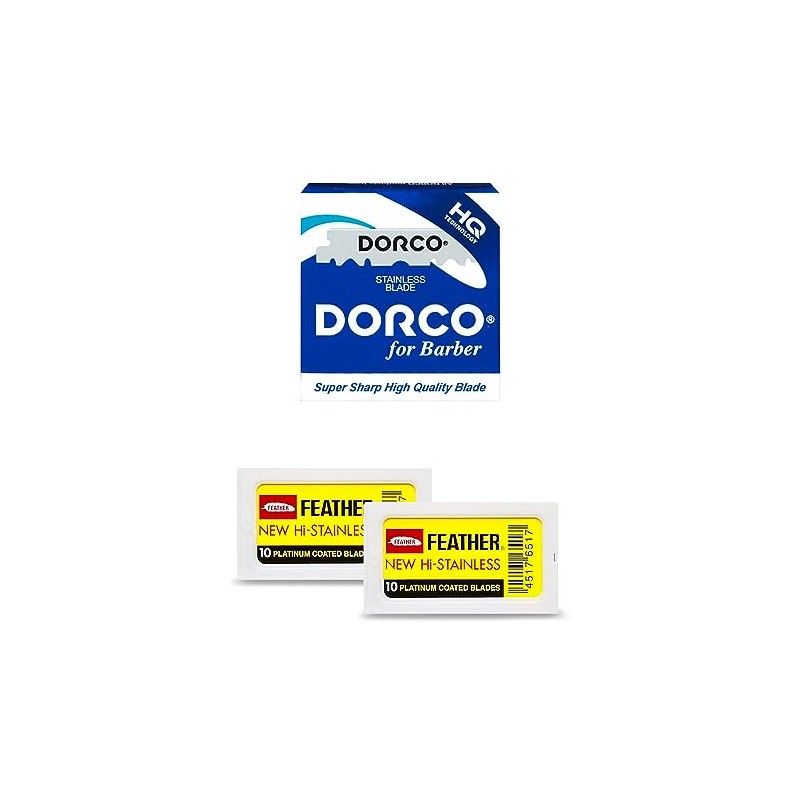 The Goodfellas' smile Feather Razor Blades Set