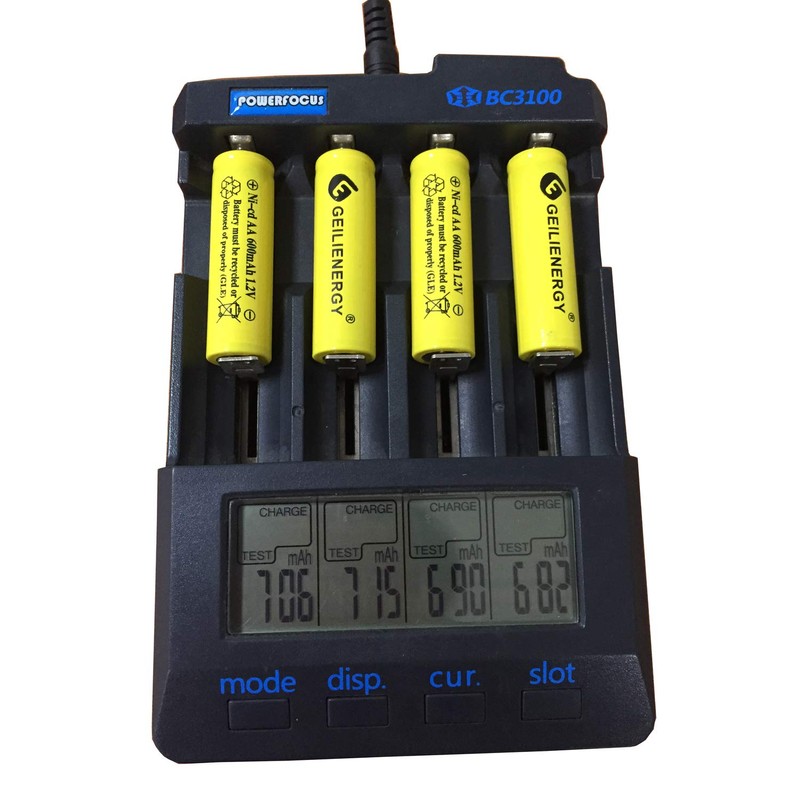 QBLPOWER ni-cd aa 600mah 1.2v Rechargeable Battery for Solar 2A